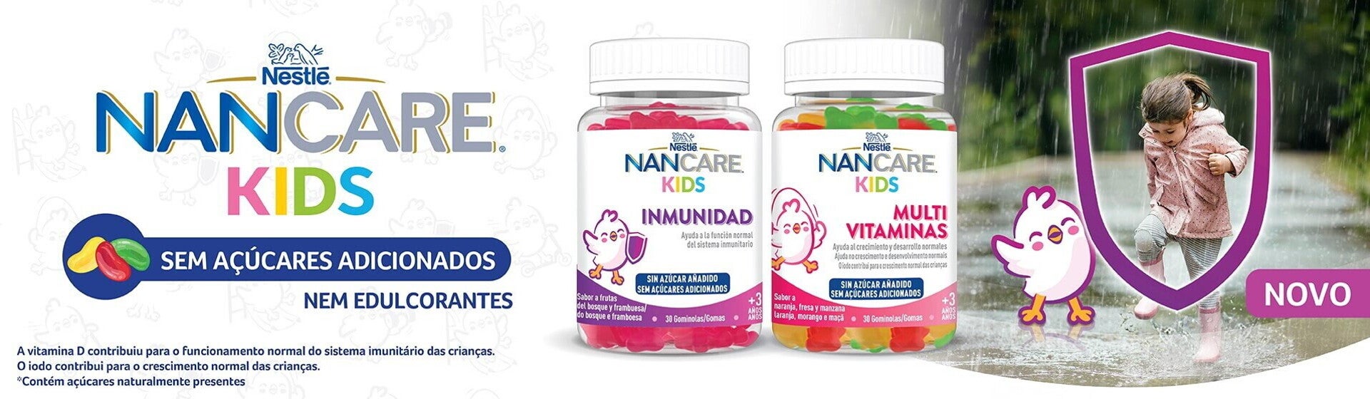 Suplementos alimentares para crianças NANCARE KIDS Suplementos alimentares para crianças NANCARE KIDS