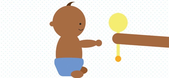 Jogo para bebés para agarrar Jogo para bebés para agarrar