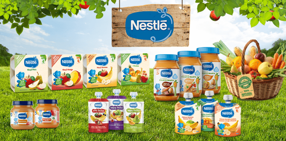 Gama de produtos Nestlé
