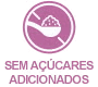 ícone sem açúcares adicionados ícone sem açúcares adicionados