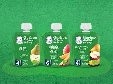 Pacotinhos de Fruta GERBER Pacotinhos de Fruta GERBER