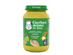 Refeição para Bebé GERBER Organic Ervilhas e Batatas com Frango