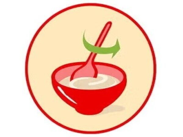 Ícone ilustrativo para preparação de Papa Cerelac